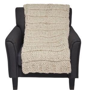 The Farmhouse by Rachel Ashwell Posey Knit Throw Blanket